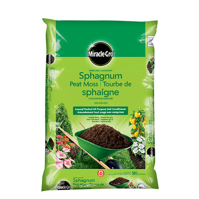 Miracle-Gro® Enriched Canadian Sphagnum Peat Moss